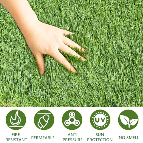 Image of ALTRUISTIC Ultrathick 1.77 Inch Artificial Grass Turf 4X10 Feet