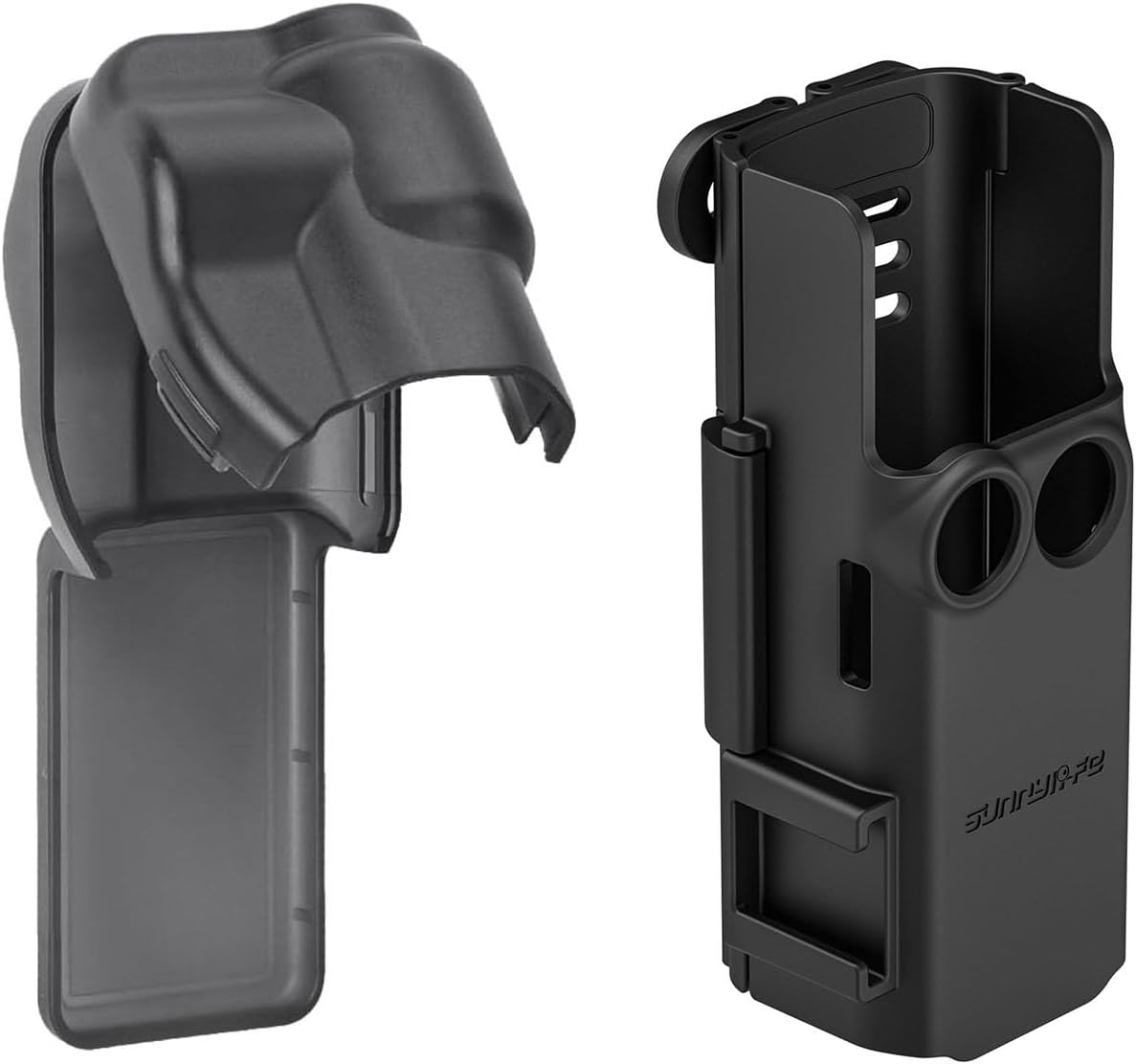 LICHIFIT Multi-Functional Expansion Adapter Mount + Gimbal Lens Screen Protective Cover for DJI OSMO Pocket 3 Camera Bracket Frame Case Protective Cage Holder