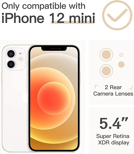 Miniatura 6 de ICEDIO Funda para iPhone 15 Pro con protector de pantalla, transparente y con patrones modernos de moda, diseñada para niñas y mujeres, funda