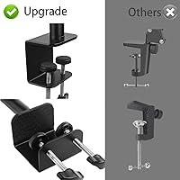 Vista 4 de Soporte de Micrófono con Brazo Articulado para Blue Yeti HyperX QuadCast SoloCast Yeti Nano Snowball SM7B Q2U Fifine K669B y Otros Micrófonos