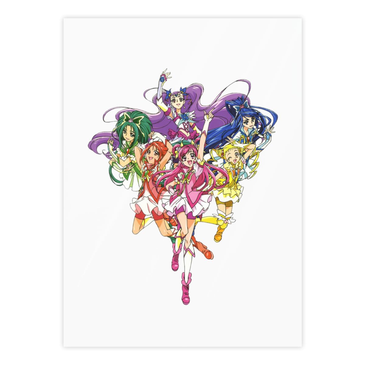 Amazon.co.jp: プリキュア Yes!プリキュア クリスタルステッカー PVC
