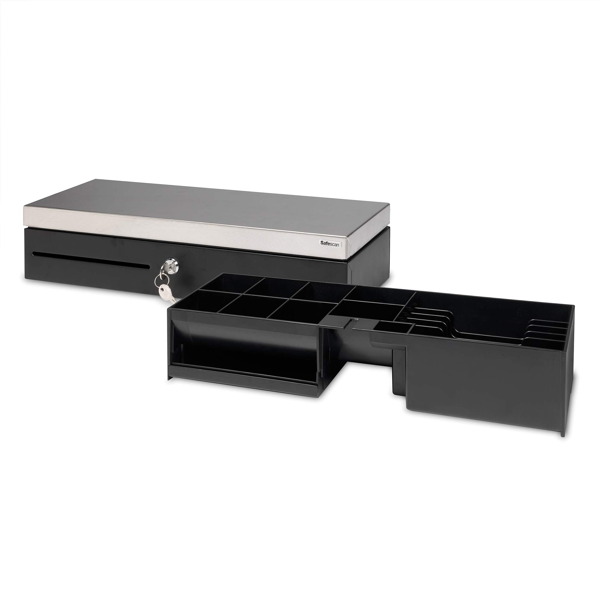 Safescan SD-4617S Flip-Top Cash Drawer That Safely Stores Your