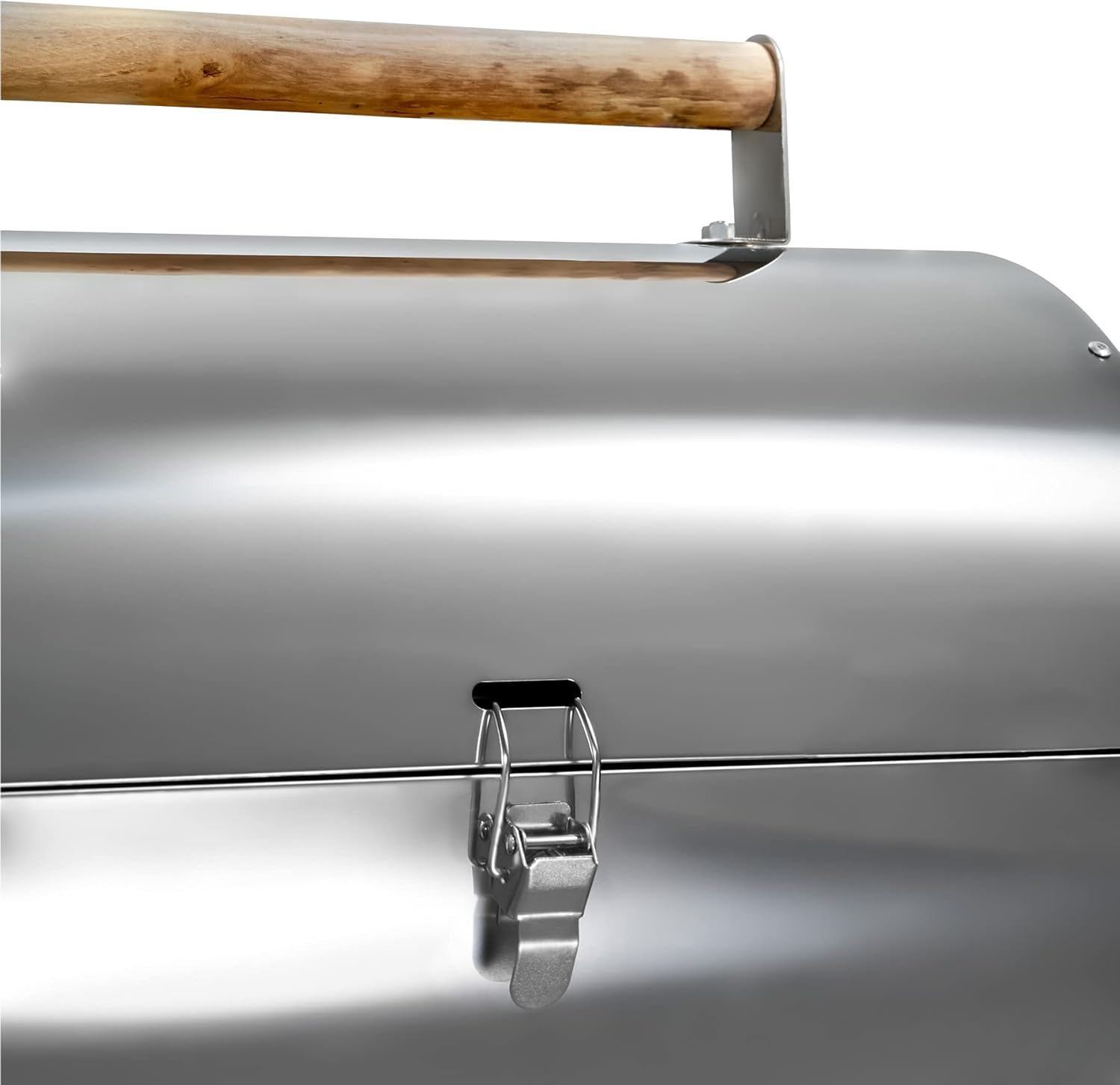 TecTake Griglia BBQ carbonella in acciaio inox 2 superfici per grigliare argento TecTake Griglia BBQ carbonella in acciaio inox 2 superfici per grigliare argento