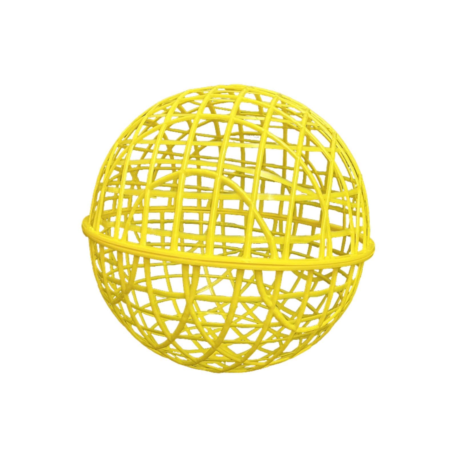 Lot De 3 Cages à Boules De Poulet Pour L'extérieur, Cage De Sécurité Amovible, Pour Poussins, Lapins, Oiseaux (taille L, 3 Pièces