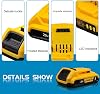 Batería de repuesto para Dewalt DCD771 DCD708 DCD777 DCD791 DCD785 DCD771c2 DCD777c2 DCD780 DCD796 DCD999 DCD985 DCD800 DCD793d1 DCD709 DCD805 DCD996 DCD794b DCD778b 6