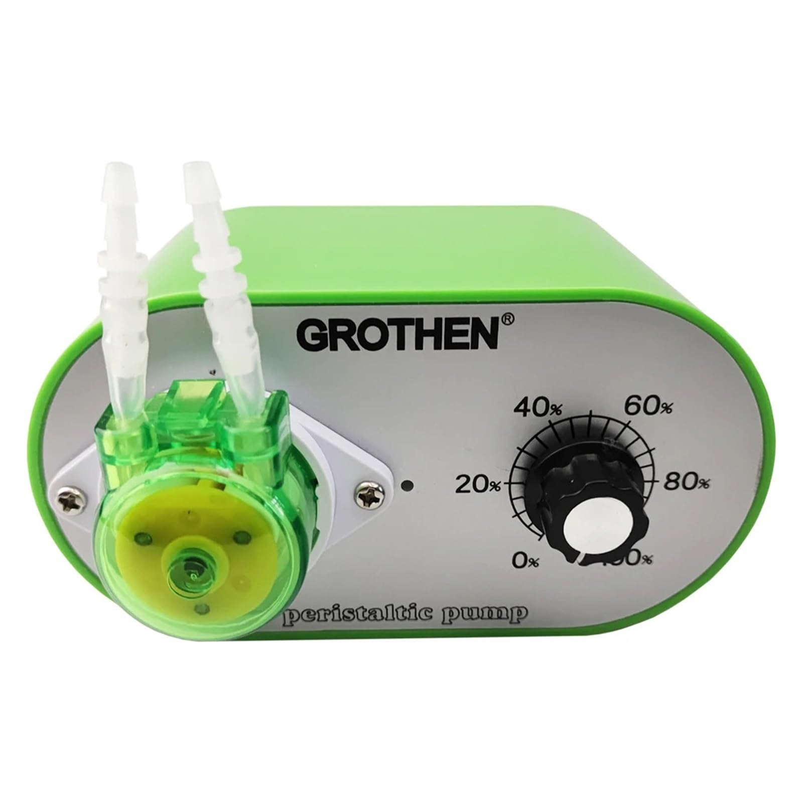 Pompe péristaltique doseuse à débit réglable 15-95 ml/min avec adaptateur