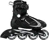 Patins Traxart Faster Preto - 80mm ABEC-5