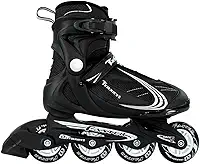 Patins Traxart Faster Preto - 80mm ABEC-5