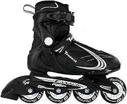 Patins Traxart Faster Preto - 80mm ABEC-5