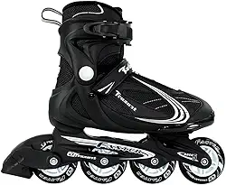 Patins Traxart Faster Preto - 80mm ABEC-5