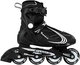 Patins Traxart Faster Preto - 80mm ABEC-5