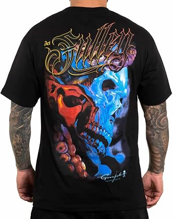 Sullen Mens Sullen Govajek Tattoo Lifestyle Graphic Art Standard Soft Short Sleeve Tee