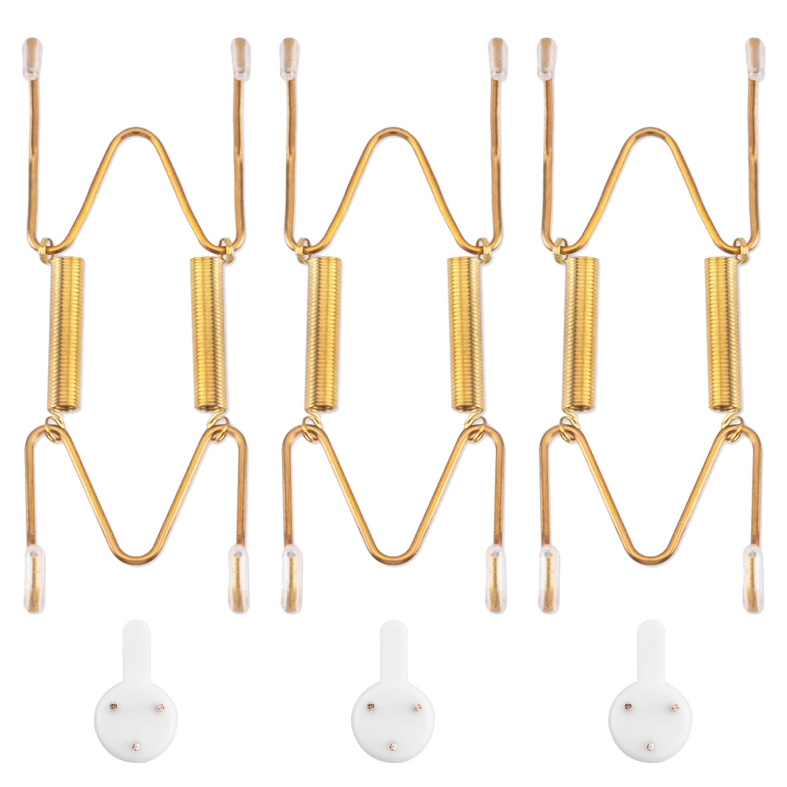 Bilillo 3 Pcak Plate Hangers for The Wall, 3.5-4.5 inch Decorative Plate