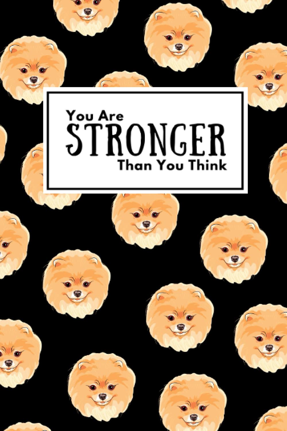 Pomeranian Gifts for Women: Lined Journal Notebook