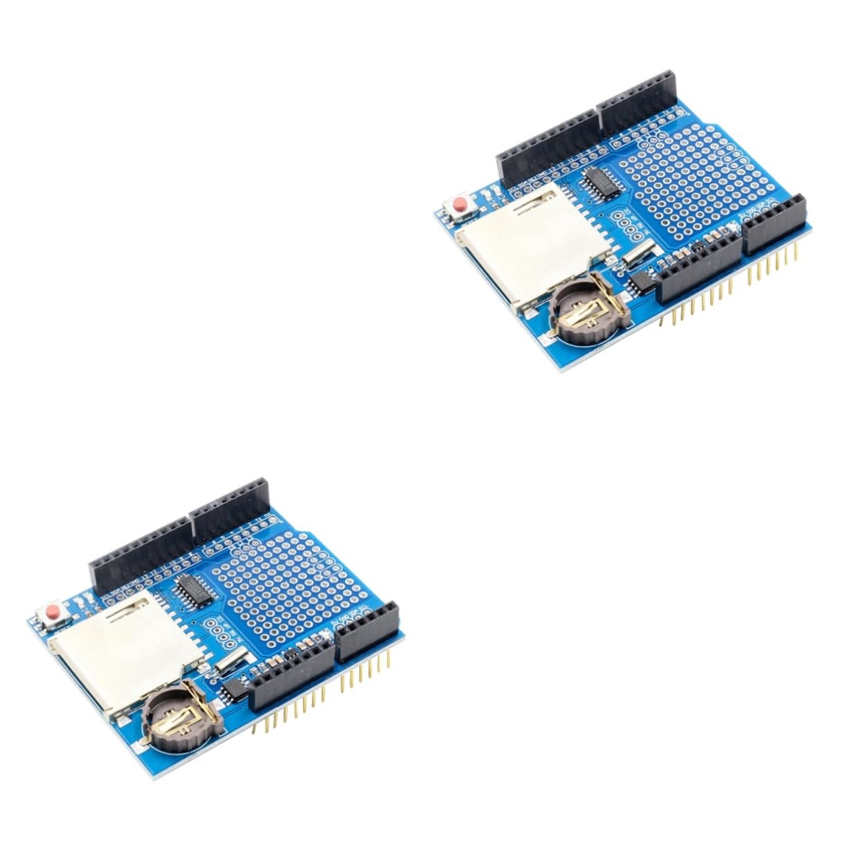 PartyKindom 2pcs Module Data Recorder Shield V1.0 Interface Fat16/fat32 3.3v Level Battery Backup Compatible-image-14
