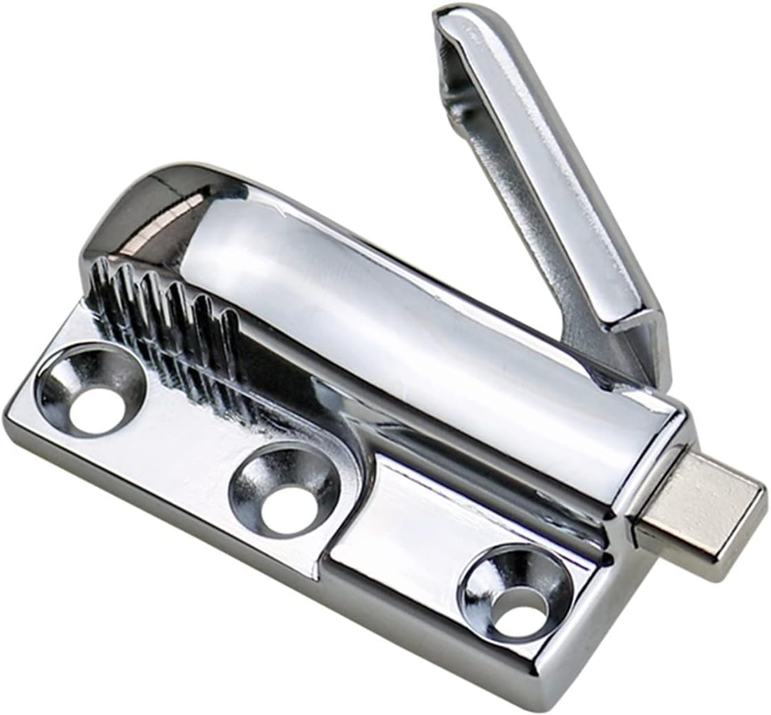 Press The Telescopic Spring Bolt Lock Window Frames for Buses Special Vehicles Construction Machinery Bolt Lock 1Pcs(Left)