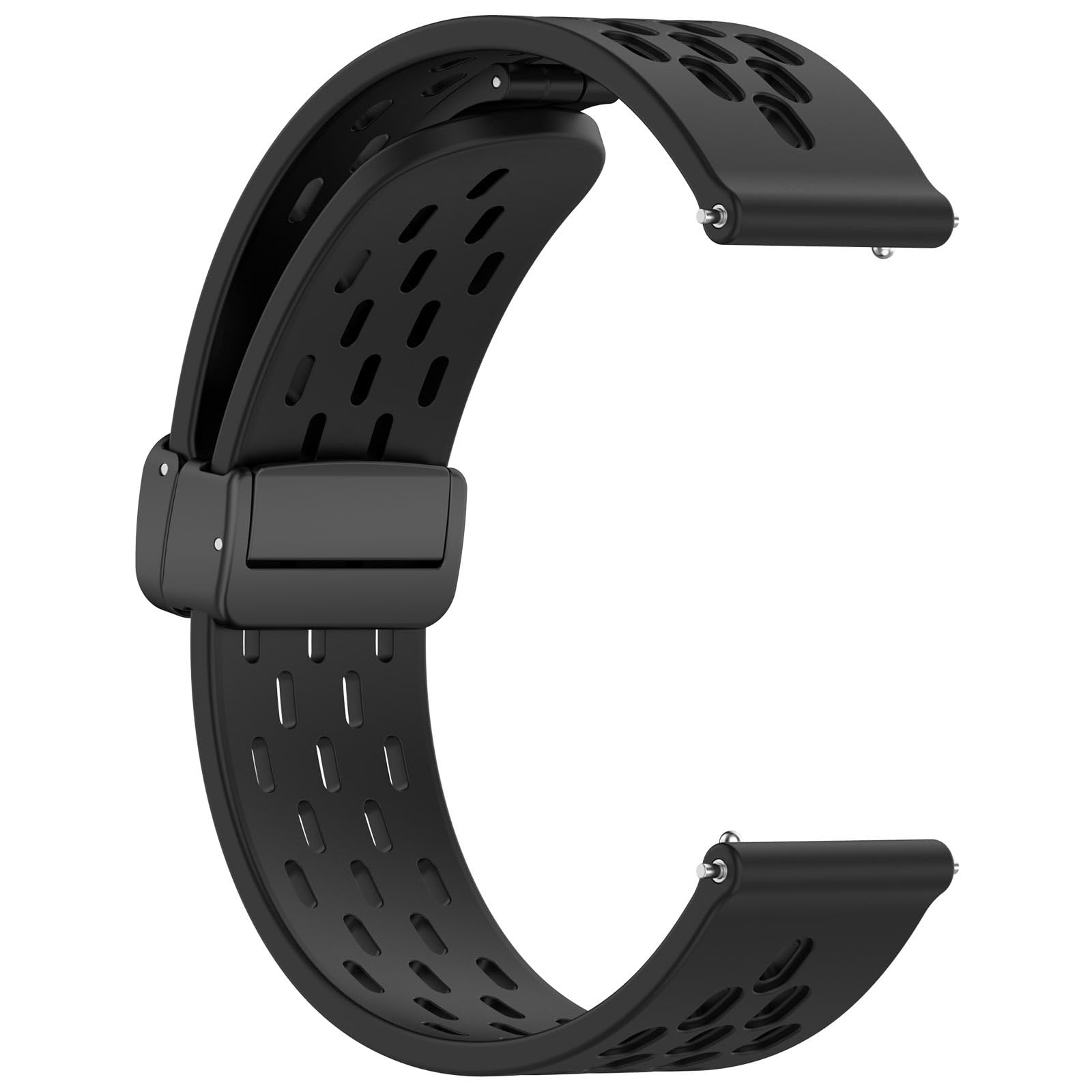 EZZON Bracelet de montre magnétique en silicone pour Huawei Watch GT 5 46 mm 41 mm - Bracelet de sport respirant pour Huawei GT5 Pro GT4 GT3 GT2 Correa (S-vert menthe, 20 mm), 20mm, Achat