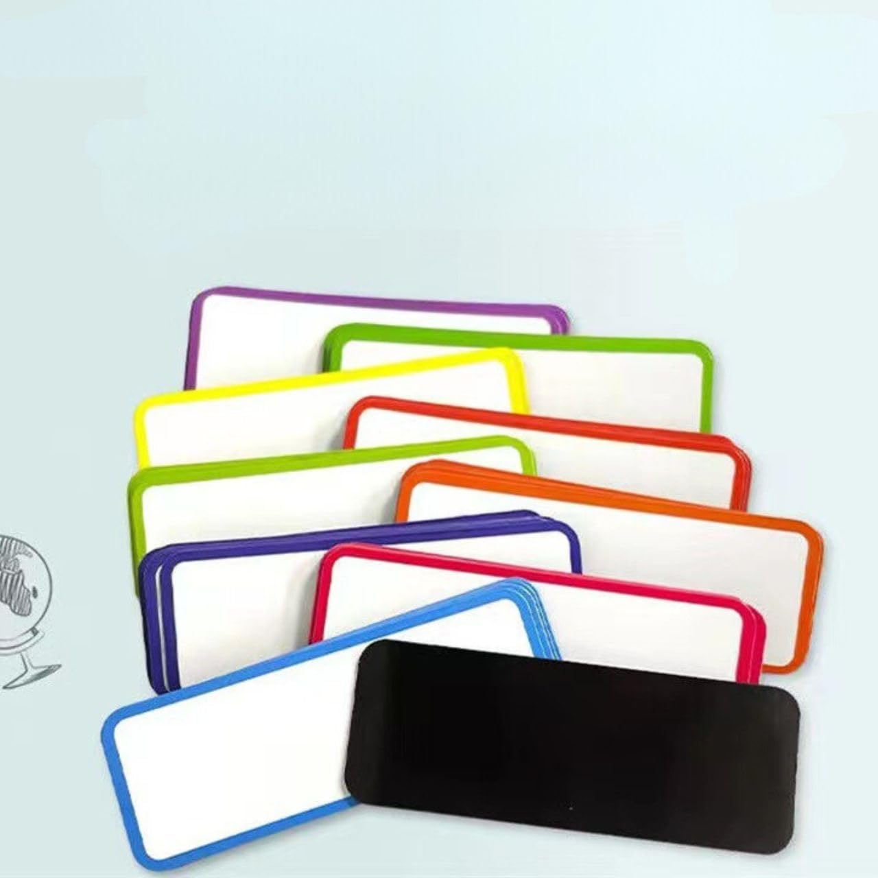 Amazon | VIVIJOIE ホワイトボード マグネットシート 強力 81枚 9色×9