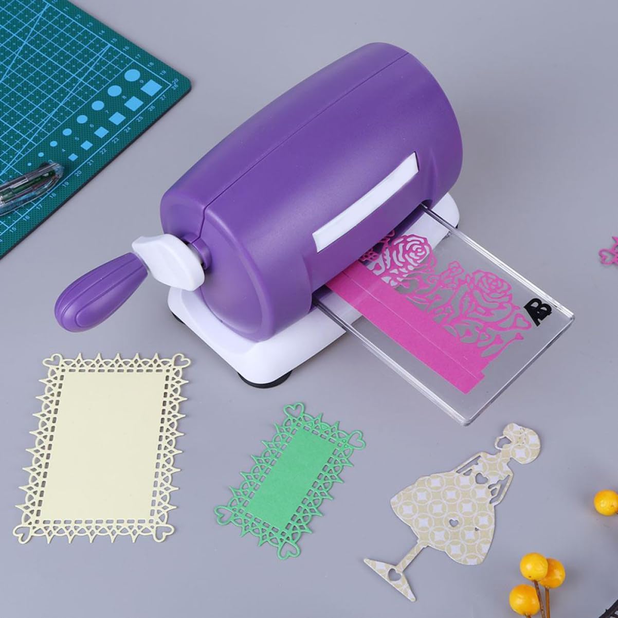 DIY Embossing Machine for Paper Crafting, Purple Standard Pattern Maker