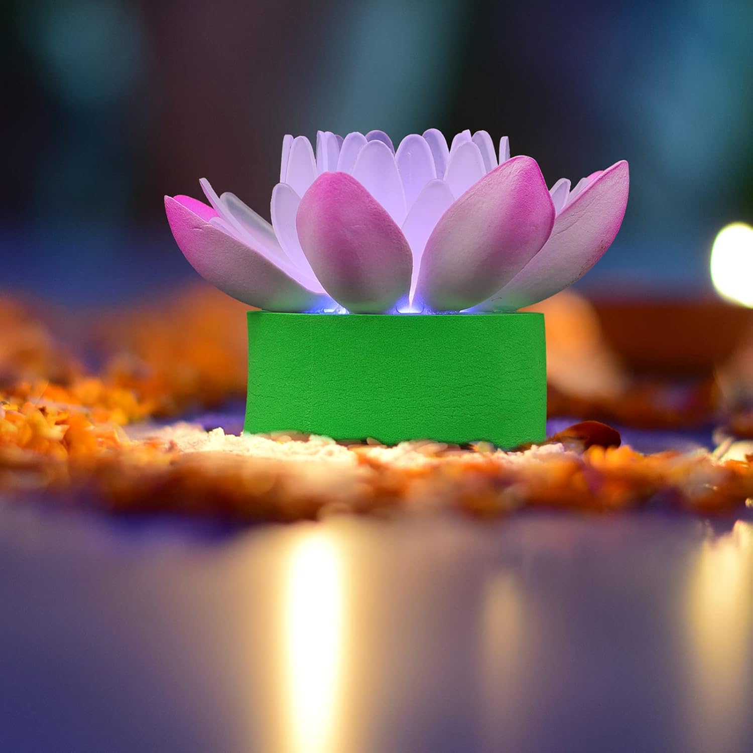 510円 送料無料 Ledmomo Edフローティング蓮ライト祝福ユリの花ランプ装飾池プールガーデンランタンパーティーの装飾結婚式パーティー祈る希望紫