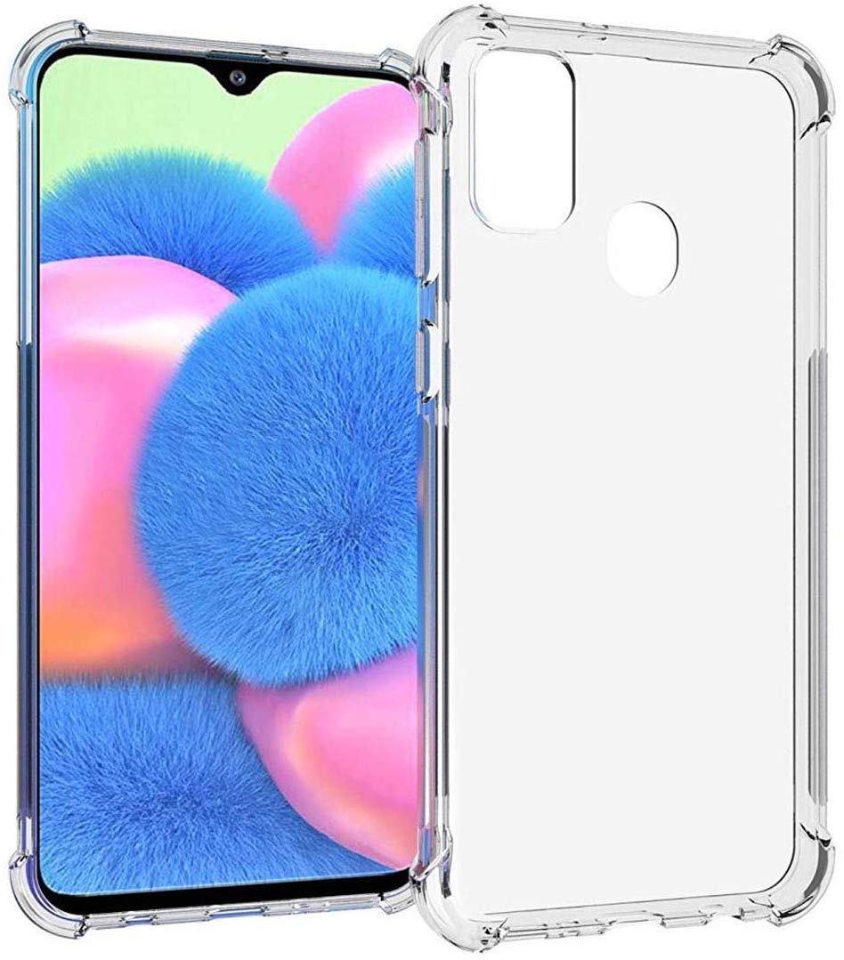 Ultimate Hybrid Protection Silicone Back Cover Case for Samsung Galaxy M31 Prime Edition / Samsung F41 / Samsung M31 | Crystal Clear TPU Bumper Back Cover for Samsung M31 / M31 Prime / F41 (Transparent) (B08R2XG4NB) Amazon Price History, Amazon Price Tracker