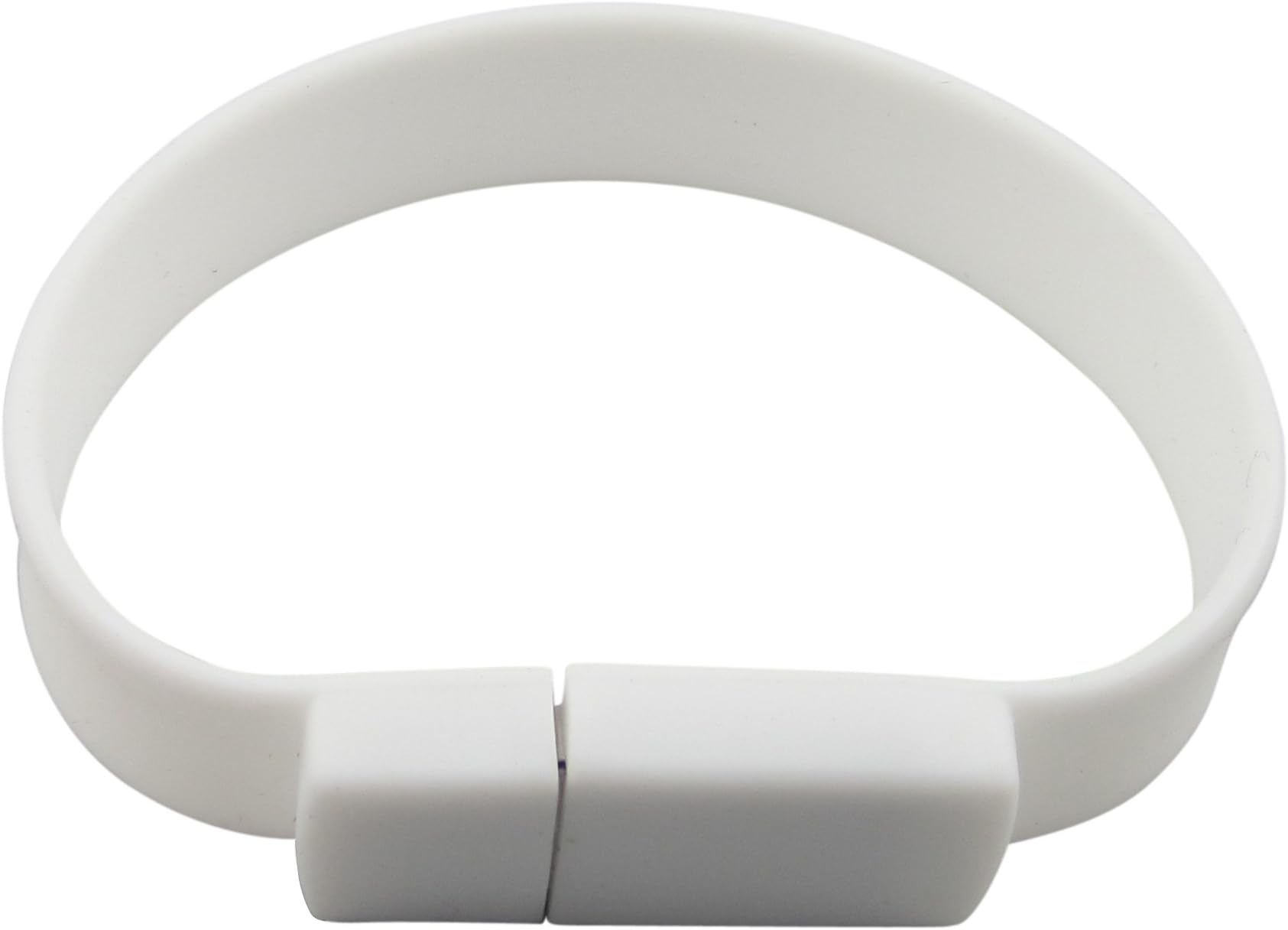 Lalakie Wristband Bracelet USB 3.0 Memory Stick Pendrive Flash Drive 32GB High Speed (White)