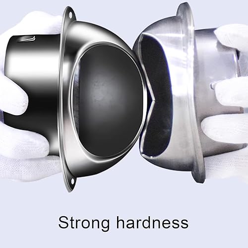 Miniatura 5 de Tapa redonda de acero inoxidable 304 para chimenea de ventilación, tapa de lluvia para tubo de escape de parabrisas, cubierta de lluvia para campana