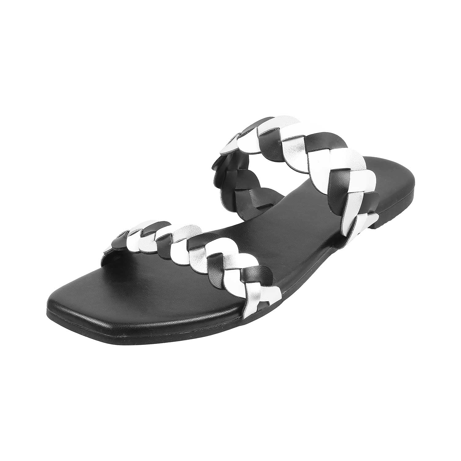 Mochi Womens Synthetic Black Sandals (Size (7 UK (40 EU)) (B09SHT1QKB) Amazon Price History, Amazon Price Tracker