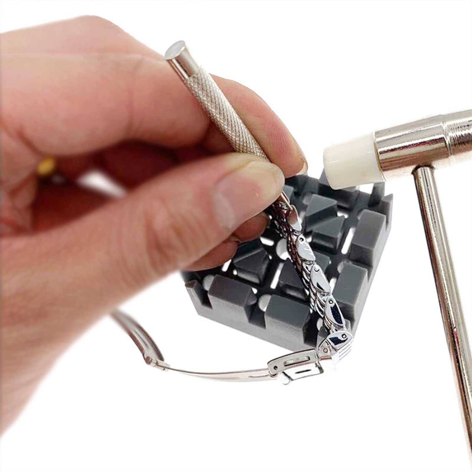 Ensemble d'outils de réparation de Montres 10 pièces/Ensemble， kit d'outils de réglage de goupille de chaîne de Bracelet ...，Set