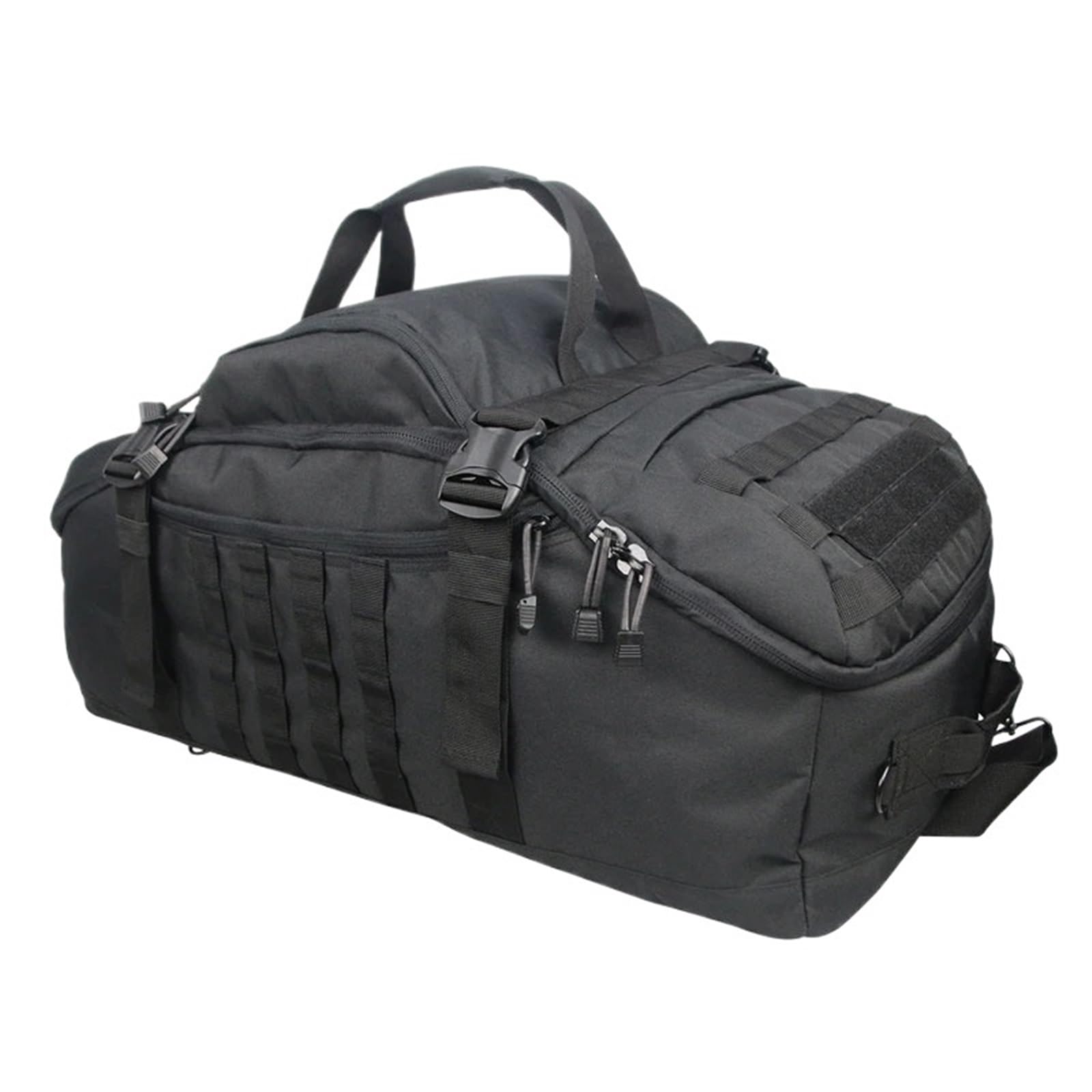Duffle Bag Fitnesstasche 30 45 80L wasserdichte Reisetaschen Gepäcktaschen mit großem Fassungsvermögen Herren Seesack Reisetasche Wochenendtasche Seesäcke(XL Black)
