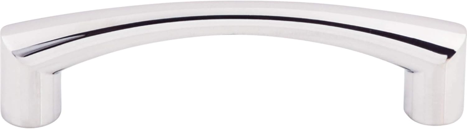 Top Knobs M1130 Nouveau III Collection 3-3/4 Hidra Pull, Polished Chrome