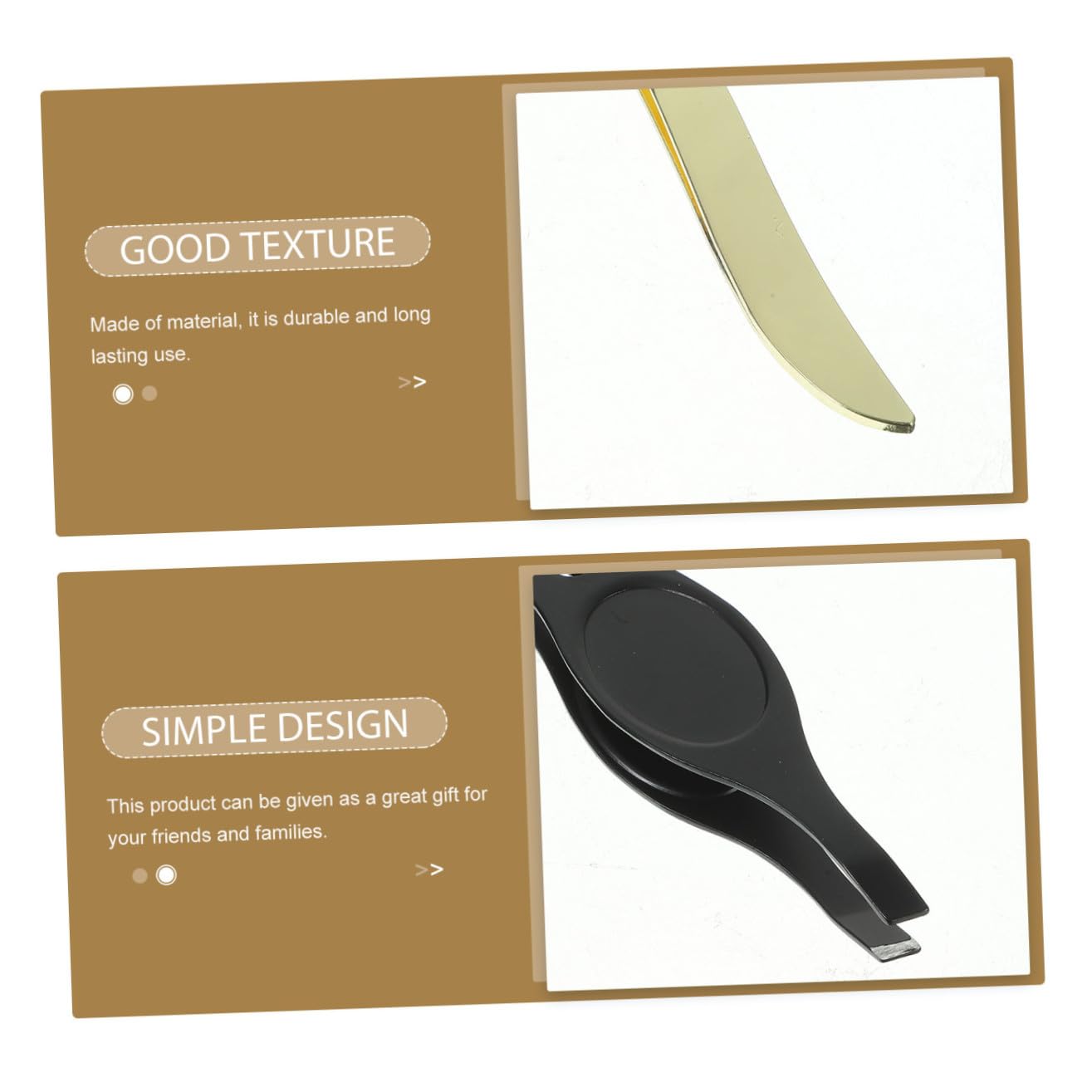 Healeved 3sets Pinzette Inossidabile Per Sopracciglia Makeup Creativi Per e Pratici Per Personale