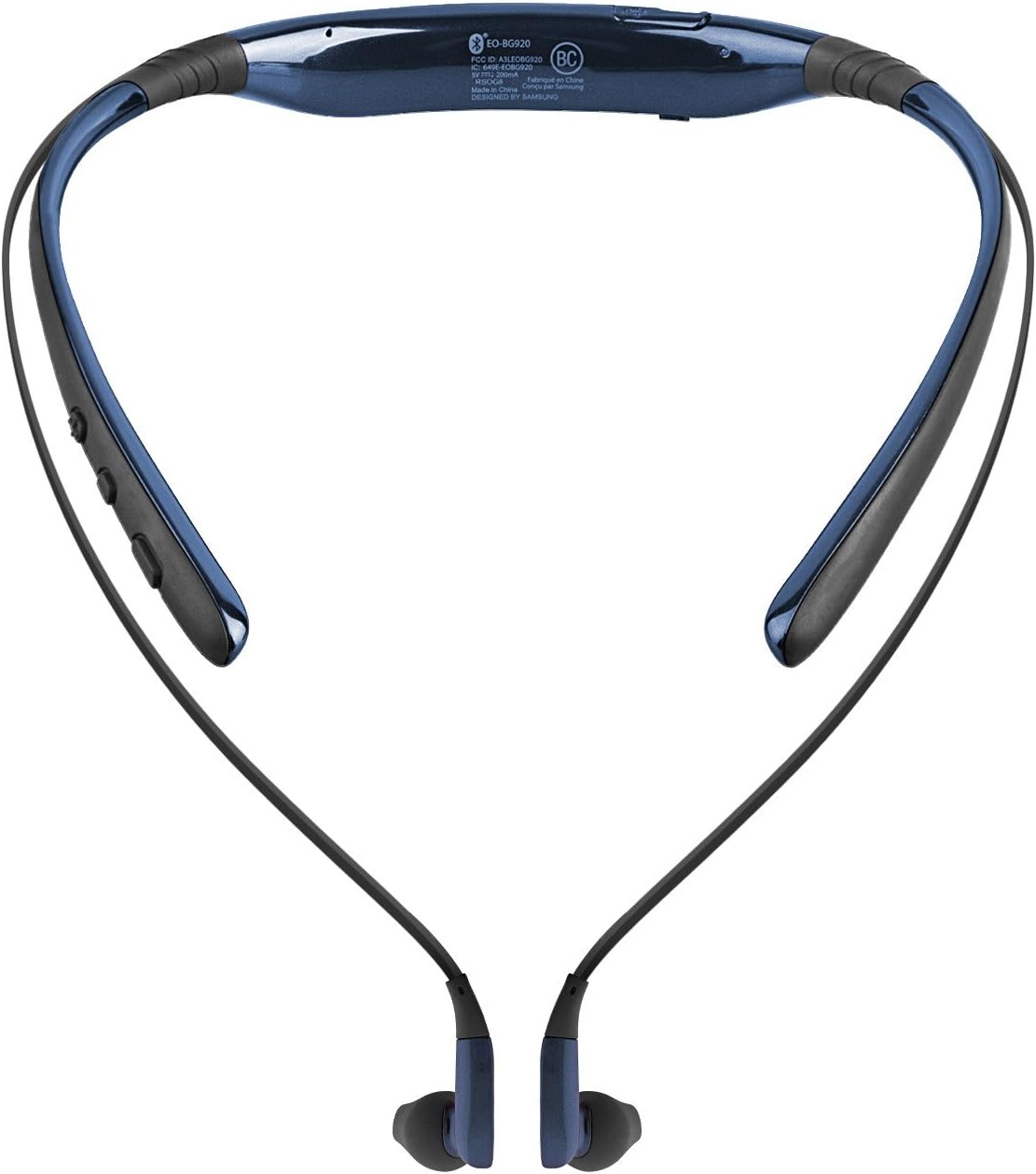 Samsung Level U Bluetooth Wireless In-Ear Headphones -EO-BG920BBEBUS- Black Sapphire (Certified Refurbished)