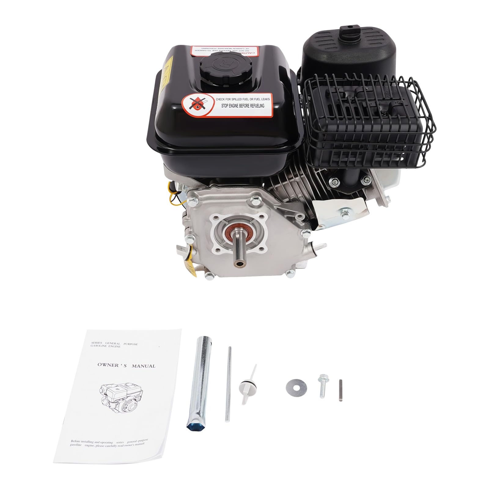 Silnik benzynowy 7.5 HP, 212CC 4-suwowy Go Kart do maszyn i urządzeń