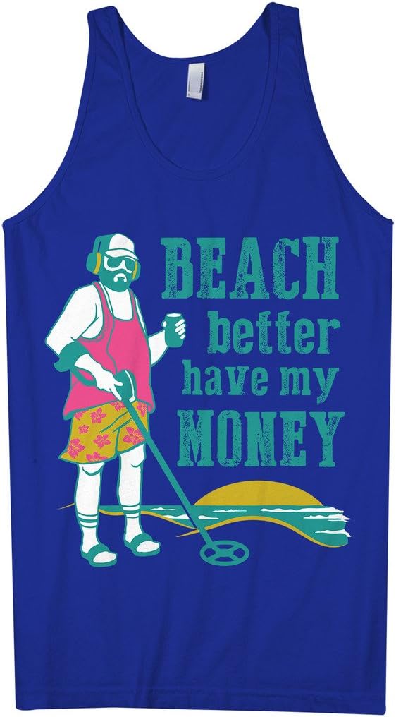 Threadrock Men's Beach Better Have My Money Tank Top