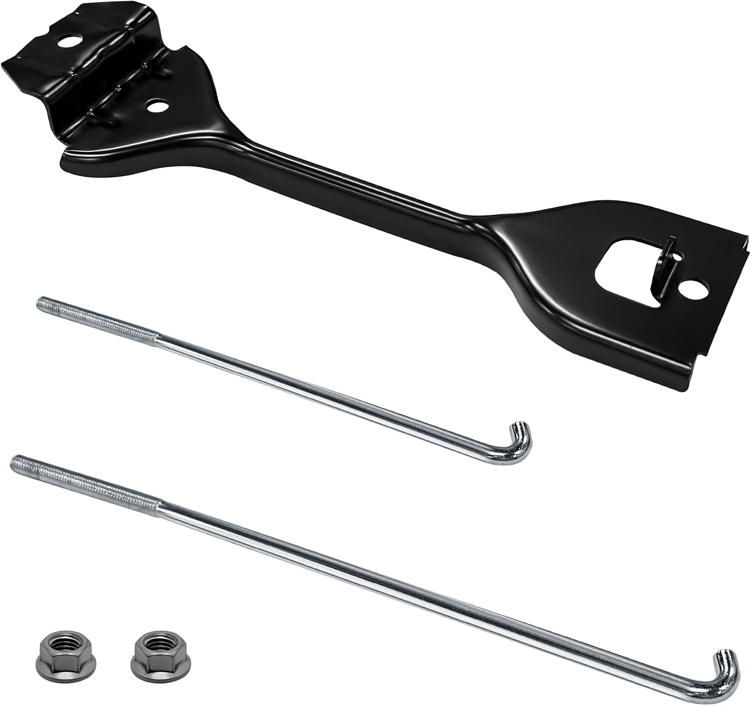 Battery Tie Down Holder Clamp Kit Compatible with Subaru Forester Impreza WRX 82182AG001, 82161AG001, 82161AG012, 902370049