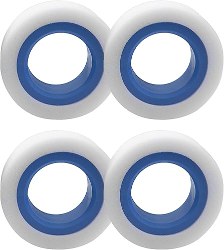 ShareGoo - 4 piezas de espuma de neumáticos de 1.9 pulgadas, interior de goma de doble etapa e insertos de espuma externos firmes para neumáticos de
