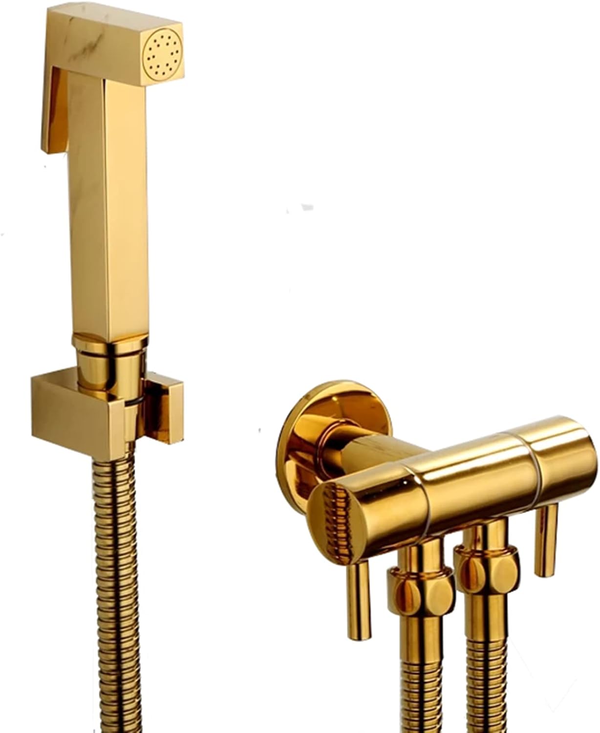 NAYTRU Toilet Bidet Sprayer, Handheld Cloth Diaper Sprayer, Titanium