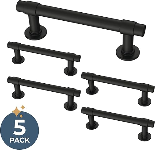 Vista 132 de Franklin Brass – P29520Z-CZ-B barra recta de 3 pulgadas para gabinete Plateado (Heirloom Silver)