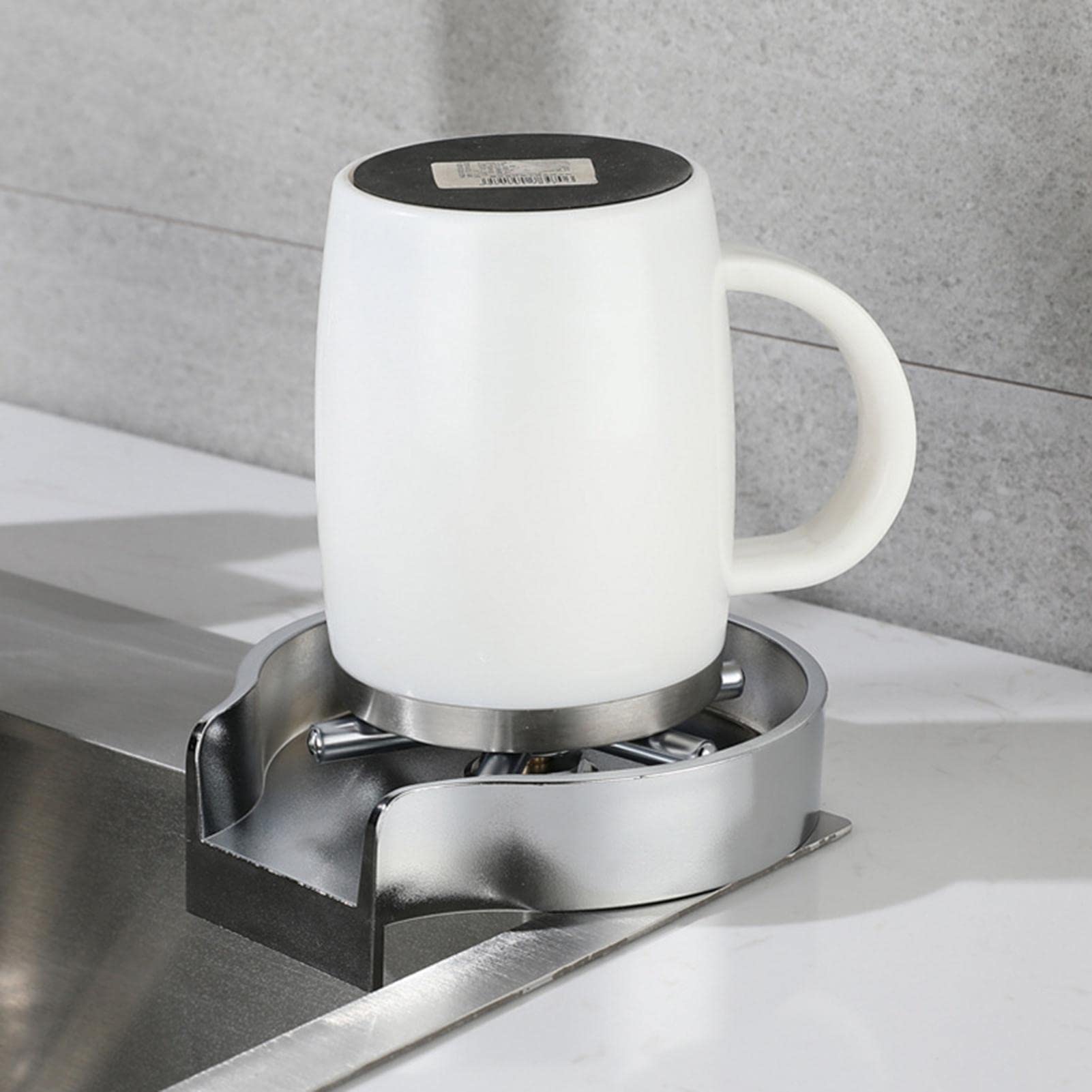 Limpiador de Tazas de 10 Piezas para Fregadero | Lavadora de Botellas de Grifo de Fregadero de Cocina, Limpiador de Lavadora de Vidrio de Grifo | Enjuagador Rápido para Biberones, Enjuagador De Vaso