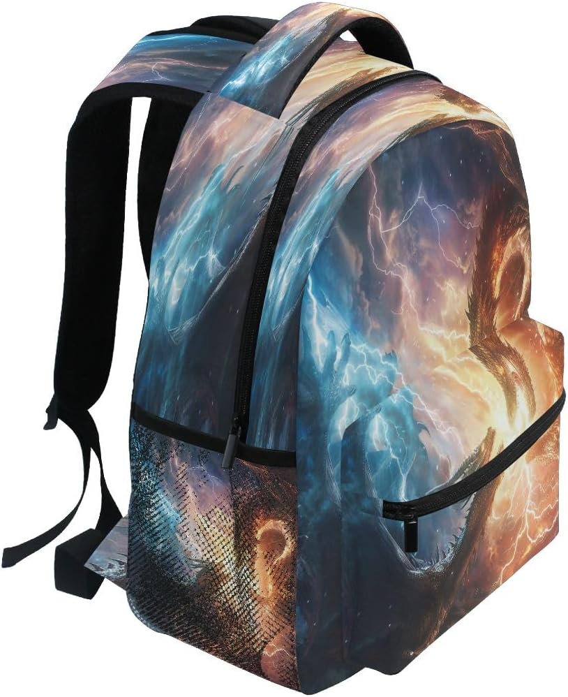 School Backpacks Flower Horse Student Backpack Big For Girls Kids Elementary School Shoulder Bag Bookbag