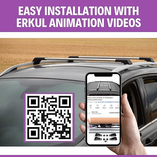 Miniatura 5 de Juego de rieles laterales de techo + barras transversales para Mercedes Benz Metris Long W447 LWB 2014-2023  Sistema completo de portaequipajes de