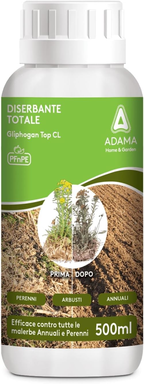 adama DISERBANT Total Herbicide System Glyphosphate 500 ml 1 lt (2 x 500 ml)
