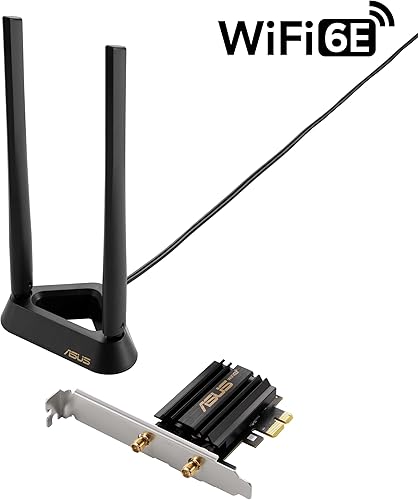 Miniatura 9 de Asus AX3000 (Pce-AX58BT) Adaptador inalámbrico PCIe de banda dual WiFi 6 de última generación con Bluetooth 5.0 - Ofdma, 2x2 MU-Mimo y Wpa3