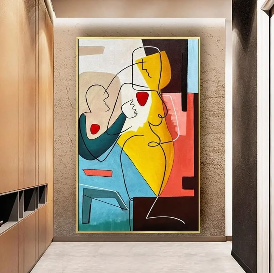 Affiche sur toile texturée scandinave classique de format 20x30 - 2