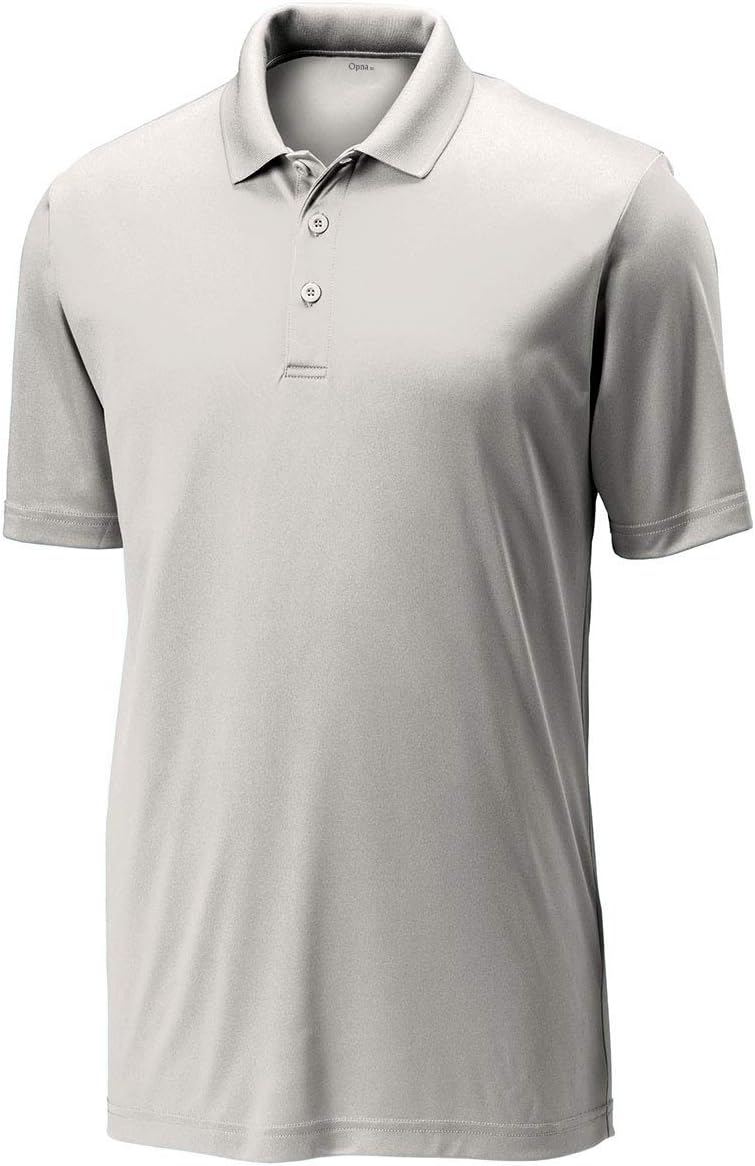OpnaGolf Shirts for Men Regular and Big and Tall Size Golf Polos Dry Fit Mens Polo Shirts Short Sleeve