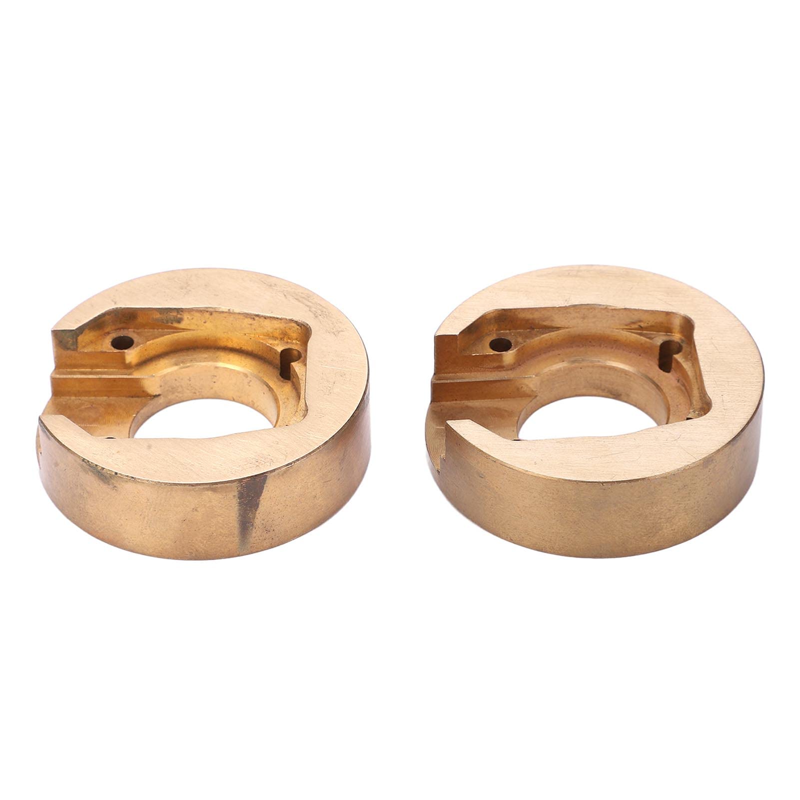 Acouto Contrepoids en Laiton pour Voiture RC, contrepoids Interne pour Jante de Roue, pièces de Mise à Niveau pour Voiture d'escalade 110