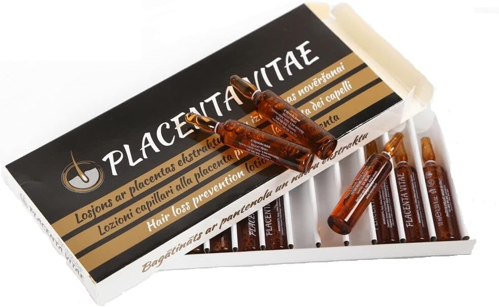 Placenta Extract from Hair loss Lotion (12 vials 10ml)