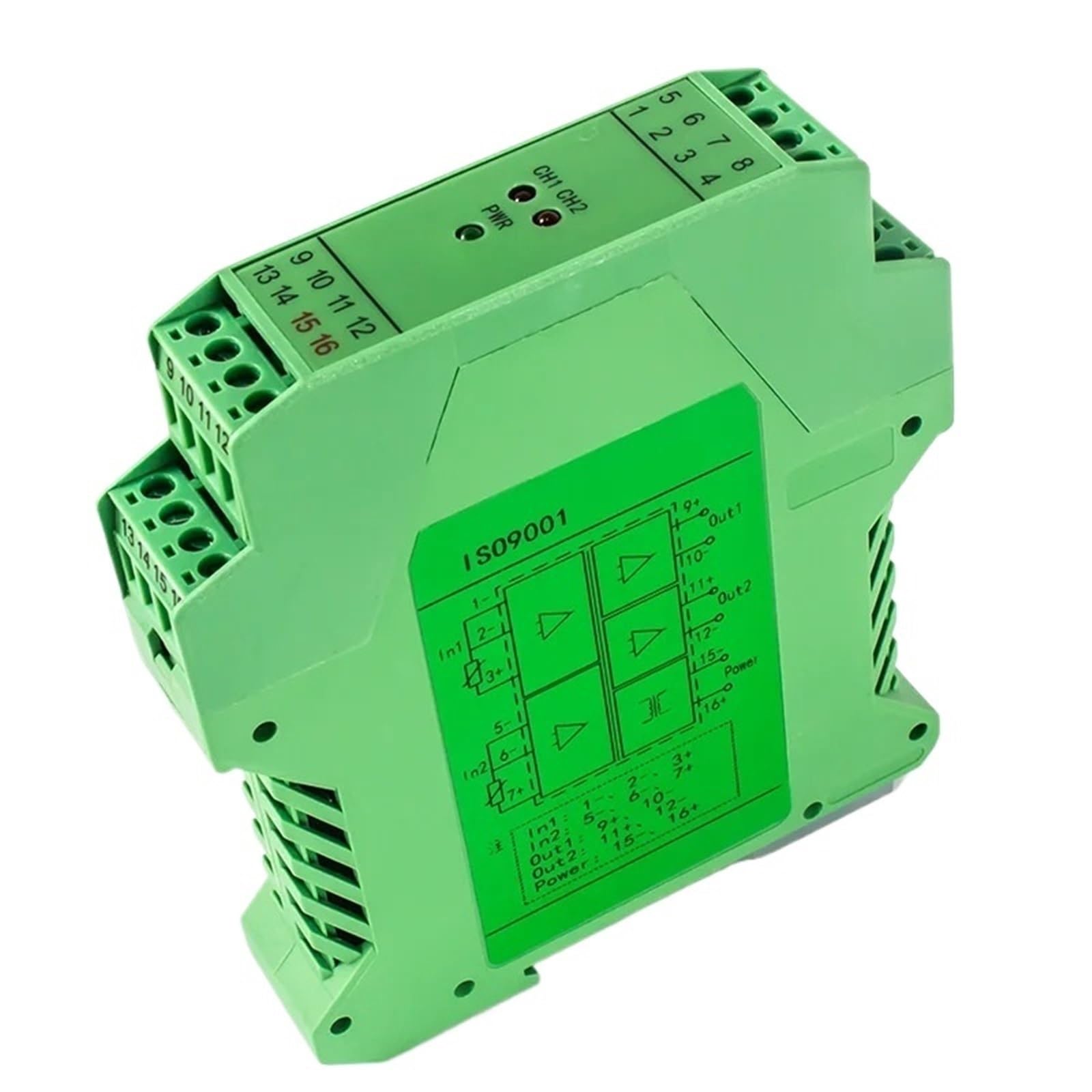 Transmetteur PT100 RS485 anti-interférence convertisseur rail DIN 4-20mA