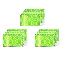 Vista 87 de Adhesivos reflectantes reflectantes de 1 pulgada de diámetro, reflector, impermeable, cinta adhesiva de advertencia de alta visibilidad